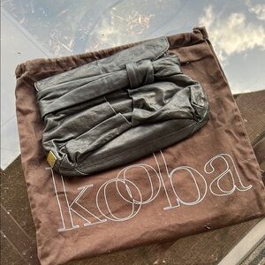 Kooba blackish Gray clutch